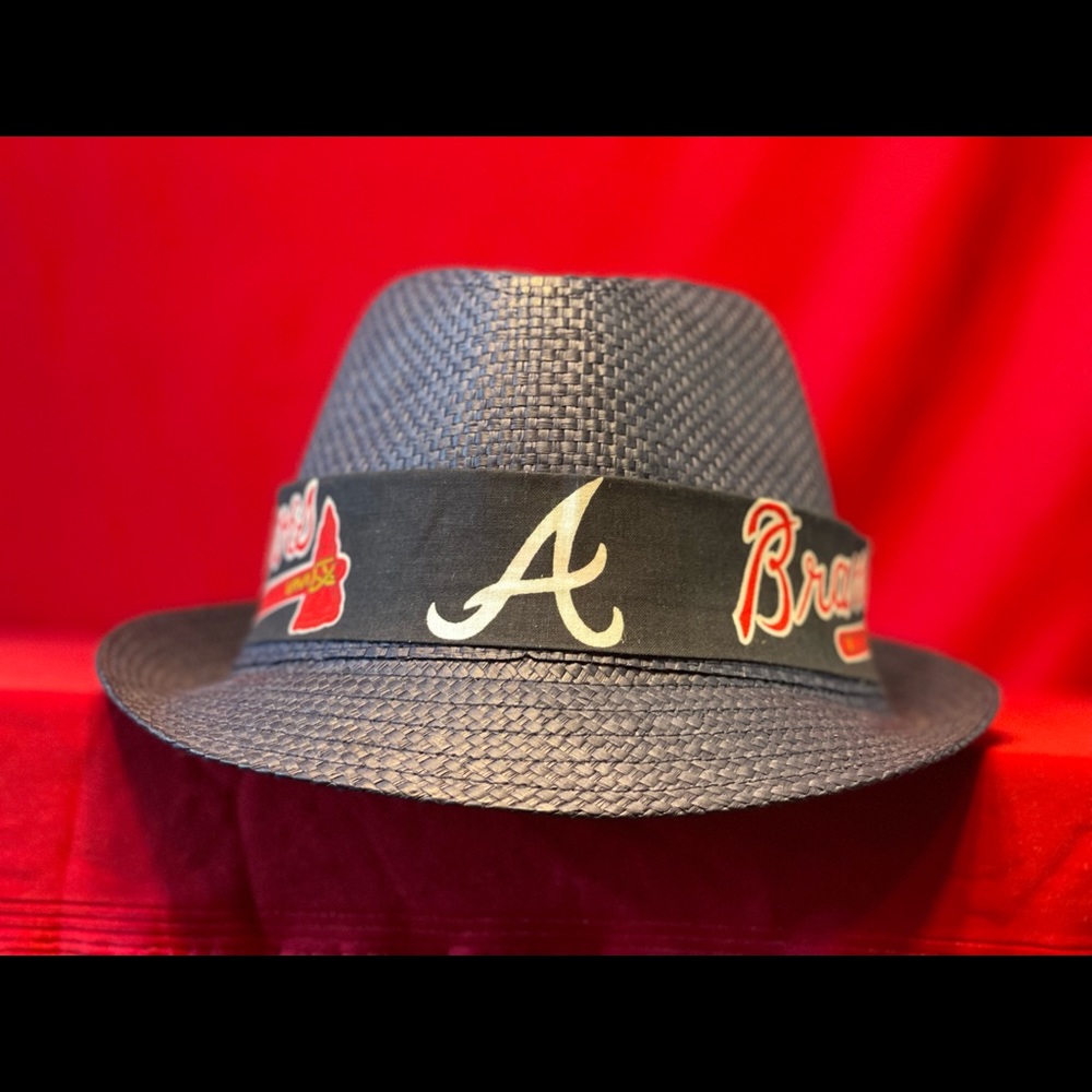 Blue Atlanta Braves fedora